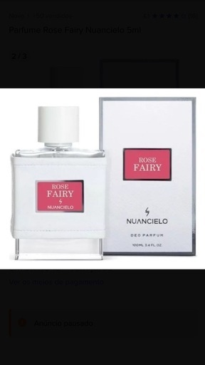 香水Nuancielo Rose Fairy 新品