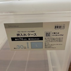 押入れケース セレスFD 深型(L/高さ30cm)