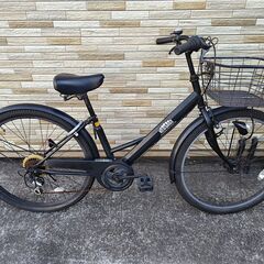 中古自転車 6段変速 26インチ LEDオートライト 軽整備済み 防犯登録