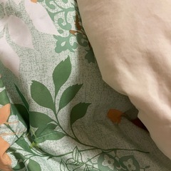 新品未使用　洗えるシングル掛け布団　ピーチ加工