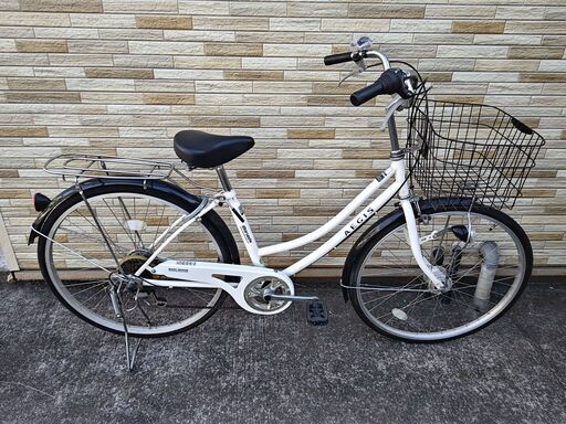 中古自転車 6段変速 26インチ LEDオートライト 軽整備済み 防犯登録対応 町田市 相模原市 MM568