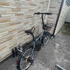 中古自転車 6段変速 20インチ LEDオートライト 軽整備済み 防犯登録対応 町田市 相模原市 MT004の画像