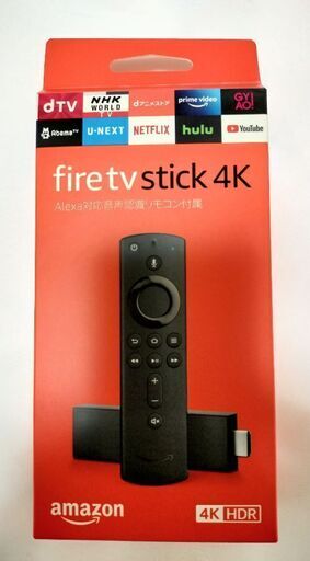 Fire TV Stick 4K Alexa対応音声認識リモコン付属