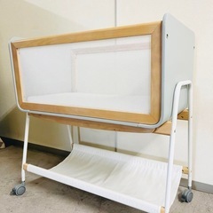 お譲り済み大和屋 リリワゴン　ベビーベッド　ミニベット ベビー用寝具の画像