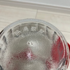 ガラス保存容器　果実酒瓶　4Lと3Lの2個セットの画像