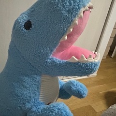 コストコ購入ティラノサウルス特大ぬいぐるみ★恐竜ぬいぐるみの画像