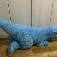 コストコ購入ティラノサウルス特大ぬいぐるみ★恐竜ぬいぐるみの画像