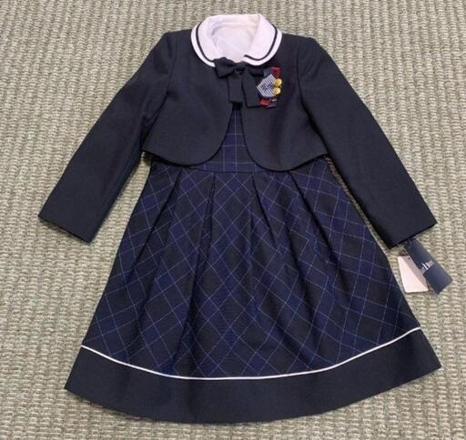 イーストボーイ120cm入学式フォーマルスーツ3点セット