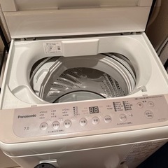 【1/10まで！】全自動洗濯機 7kg Panasonic