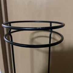ニトリ 傘立て 黒の画像