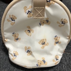 プティマイン　petit main クマ柄マグポーチ　マグケース