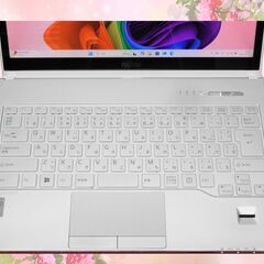 【安心・安全・3年間無料保証】富士通 FMV 薄型 タッチパネル 新品SSD512GB＆HDD750GB Webカメラ Bluetooth搭載 オフィス2021の画像