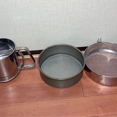 【粉振い器・ケーキ型など】の画像