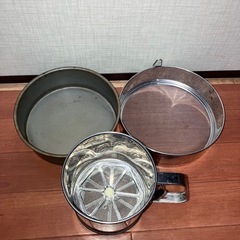 【粉振い器・ケーキ型など】の画像