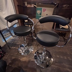 バーチェア　2脚セット　美品です