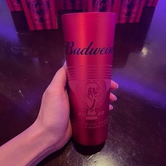 バドワイザー アルミタンブラーの画像