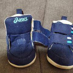 ASICS ベビーシューズ ネイビー 12.0cm ファーストシューズの画像