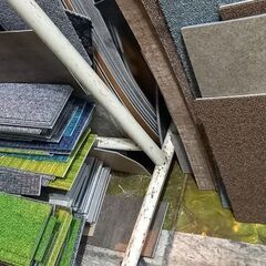あげます。新品タイルカーペット切れ端⑥