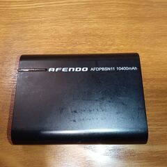 モバイルバッテリー 10400mAh　Micro USB Type-B