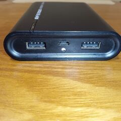 モバイルバッテリー 10400mAh　Micro USB Type-Bの画像