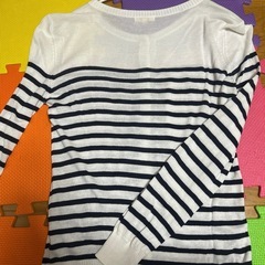 Hushush ボーダーカーディガンの画像