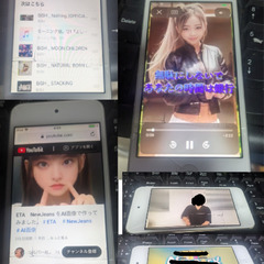 🎼Apple iPod touch 16GB     🎼NKH42J/A(第6世代) シルバー⛔液晶画面に割れ有⛔の画像