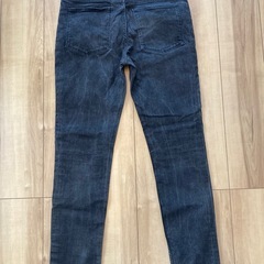 メンズ/スキニー/タイト/ブラックデニム/の画像