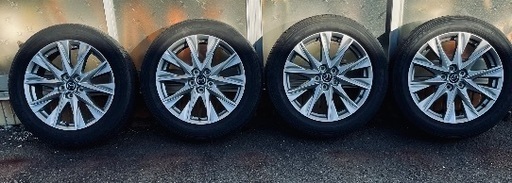 19インチ シルバー ホイールセット　4本セット　マツダ純正