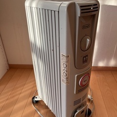 電気 デロンギヒーター　油入り式の画像