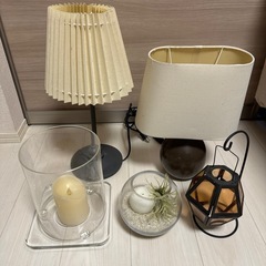 IKEA ニトリ　インテリア　照明　キャンドル　おまとめ