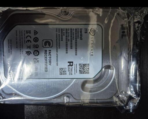 PCパーツ seagete 2tb  IronWolf