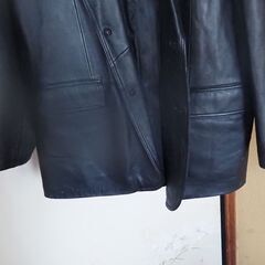 皮のジャケット、お洒落、柔らかい皮製の画像