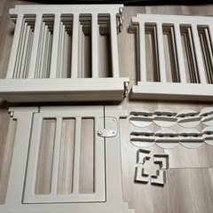 Anuri ベビーサークル ドア付き　200×200