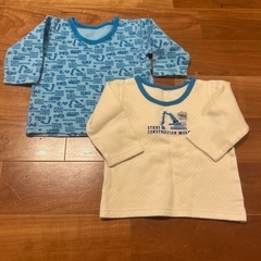 中古　子供肌着　サイズ80 2枚