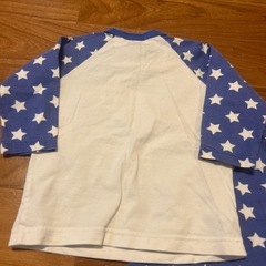 中古　Hot Biscuits ベビーパジャマ 星柄　サイズ80の画像