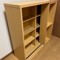 (取引予定)本棚　漫画収納　可動式の画像