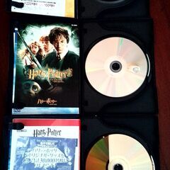 ハリーポッターDVD３巻　賢者の石　秘密の部屋　アズカバンの囚人の画像