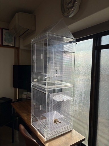 モモンガアクリルゲージ
