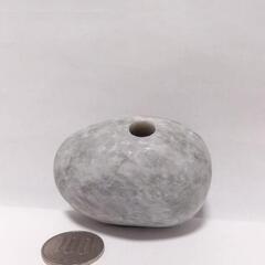 すぐにお渡しできます♪誰でも鳴らせる糸魚川翡翠の石笛(大)　220gの画像