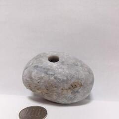 すぐにお渡しできます♪誰でも鳴らせる糸魚川翡翠の石笛(大)　220gの画像