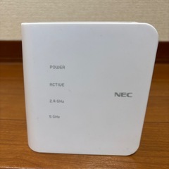 NEC PA-WF1200CR 無線ルーター　ホワイト　中古品
の画像