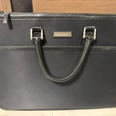 BURBERRY ロンドン　黒 合成皮革 ビジネスバッグ