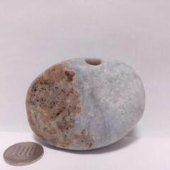 すぐにお渡しできます♪誰でも鳴らせる糸魚川翡翠の石笛(大)　ズッシリ275gの画像