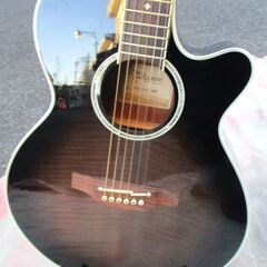 ☆タカミネ Takamine PTU121C GBB エレクトリック・アコースティックギター エレアコ100Series◆日本を代表するギターメーカー・ケース付きの画像
