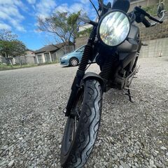 鹿児島市　125ccバイク　ZONTES　カフェレーサー125　ZT125Vの画像