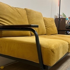 (決定)3 人掛けソファ　ほぼ新品 の画像