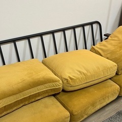 (決定)3 人掛けソファ　ほぼ新品 の画像