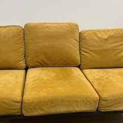 (決定)3 人掛けソファ　ほぼ新品 の画像