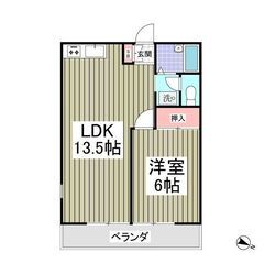 ⭐️年末年始は、休まず対応いたします💕初期費用「５万円」・初月賃料なし・敷金なし・礼金なし・仲介手数料なし💕一人暮らし、カップルにおすすめの１LDK✨の画像