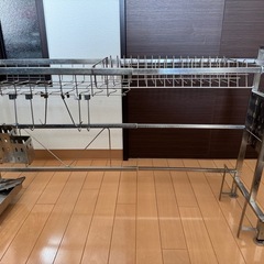 　伸縮　キッチン　洗い物　ラックの画像